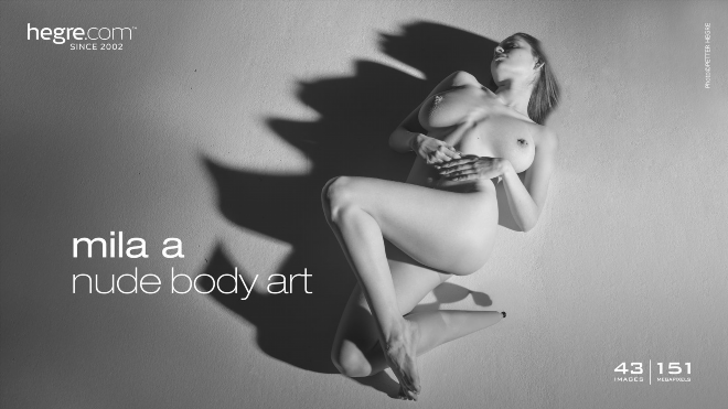 [Hegre-Art] Mila A - Nude Body Art