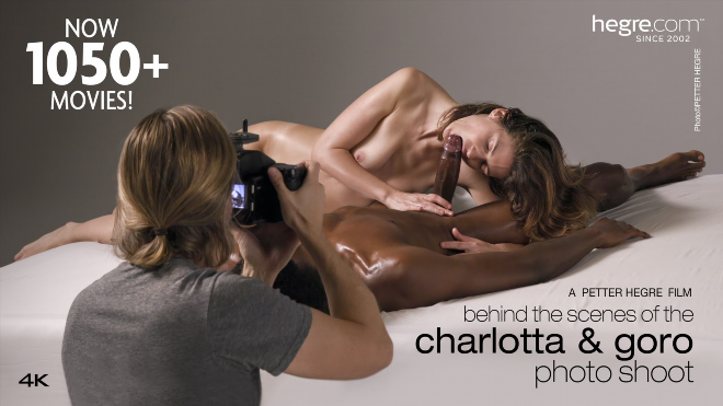 [Hegre-Art] Behind the scenes of the Charlotta and Goro Photo Shoot