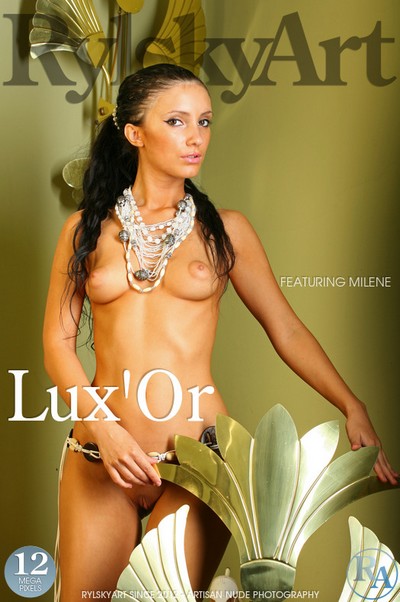 [RylskyArt] Milene - Luxor (Erotic Photoset, 15-12-2015)