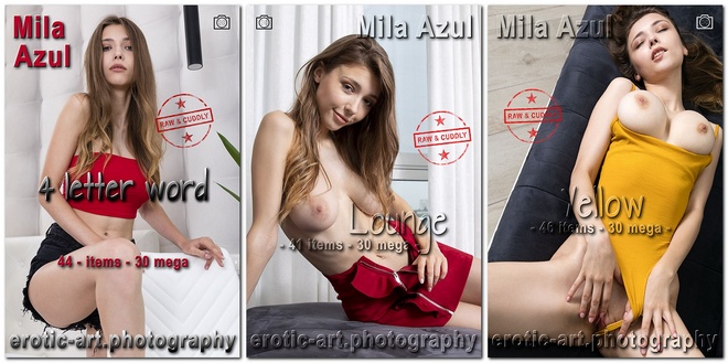 Mila Azul - Erotic-Art - Photo and Video Pack 2019-2021