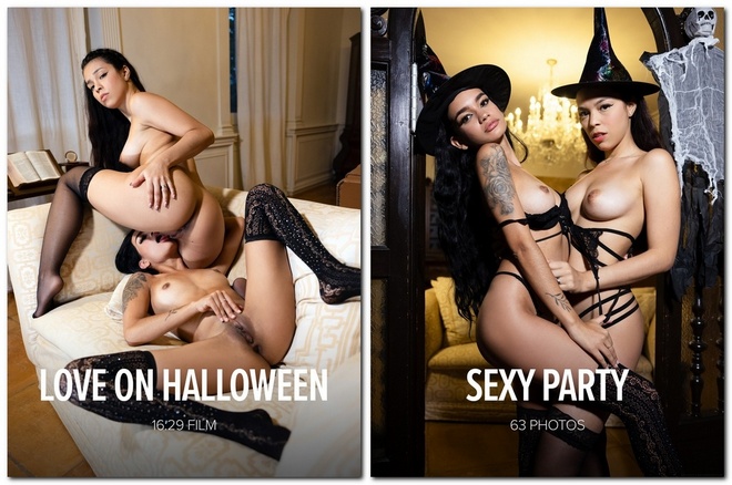 [W-4-B] Dulce and Sky Moon - Sexy Party / Love On Halloween