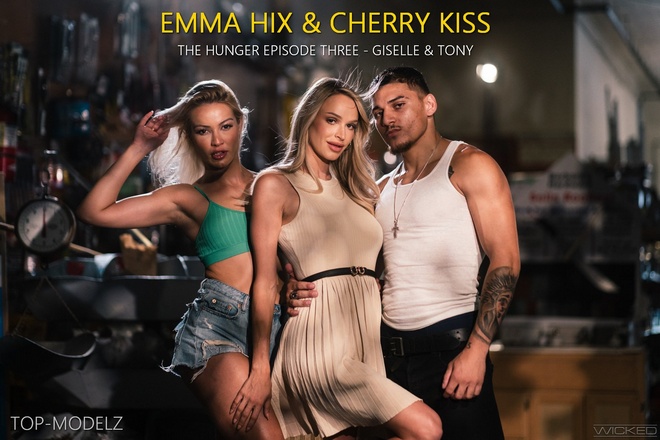 Emma Hix and Cherry Kiss - The Hunger Episode Three - Giselle & Tony